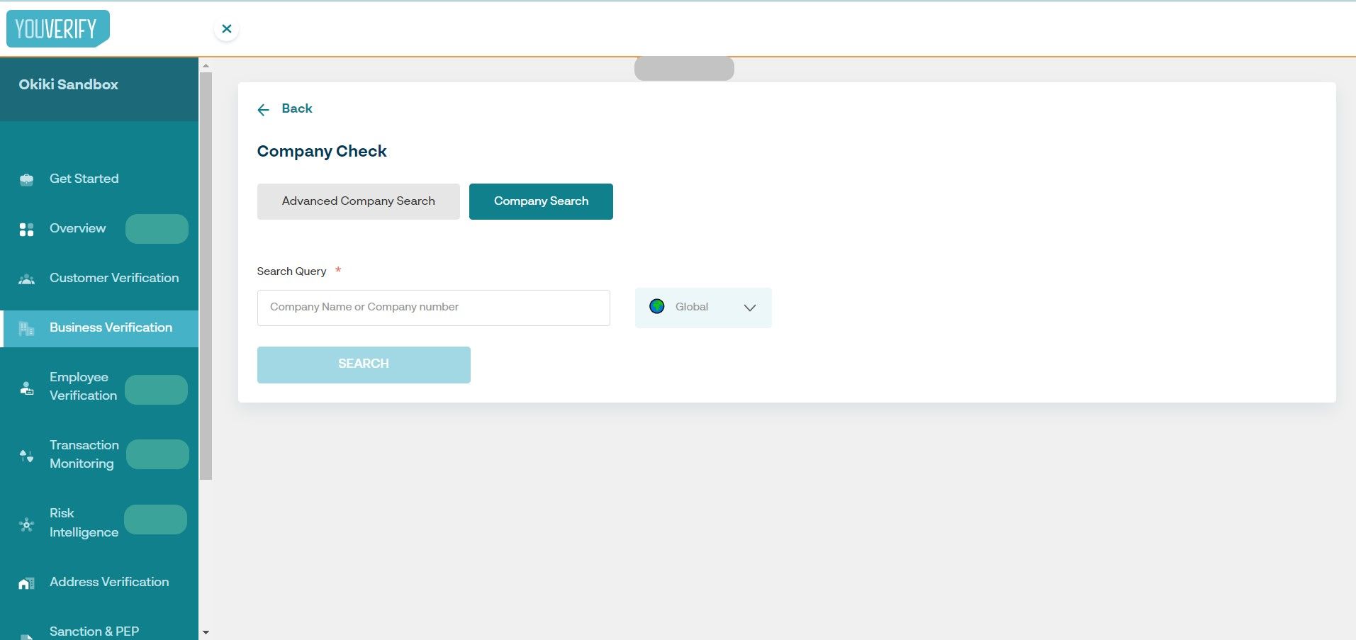 BV Step 4 Select Company Search