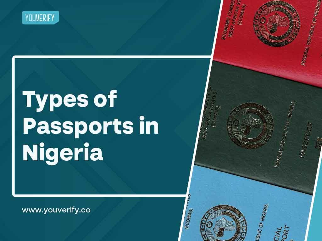 Types Of Passports In Nigeria