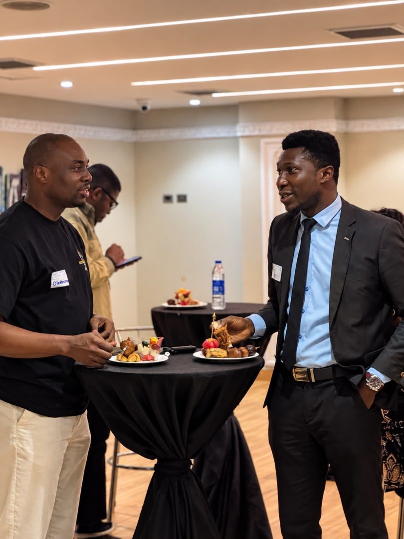 Compliance and fraud professionals networking at the Youverify Clients Mixer.