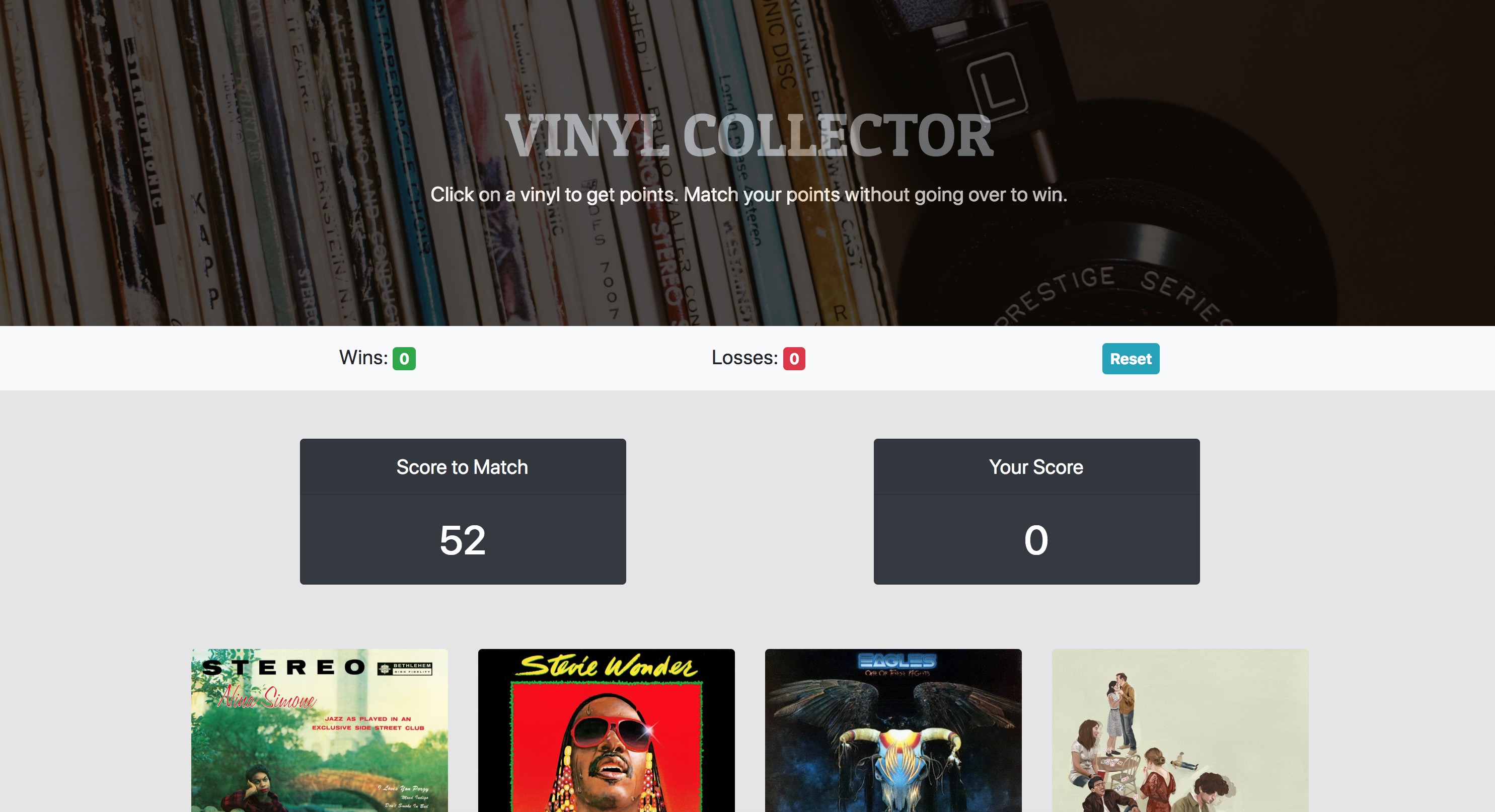 Vinyl Collector Web App