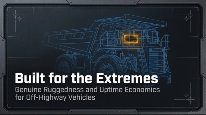 Rugged Instrument Clusters for Off-Highway Vehicles: Features and Benefits
