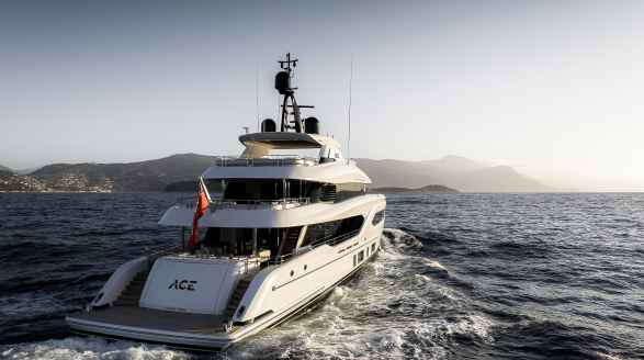 Ace, 44.3m charter yacht