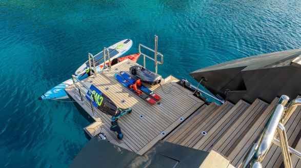 Baracuda Valletta, 50m charter yacht