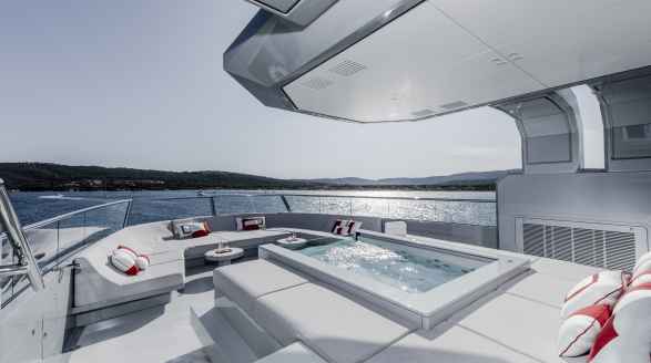 Bold , 85m charter yacht