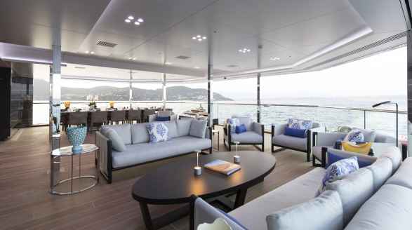 Bold , 85m charter yacht