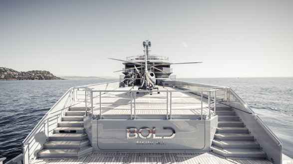 Bold , 85m charter yacht