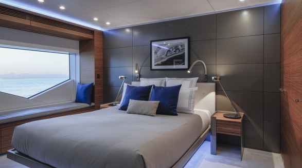 Bold , 85m charter yacht