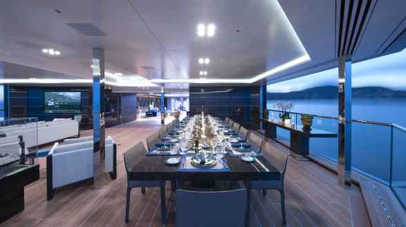 Bold , 85m charter yacht