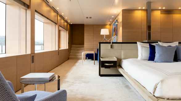 Bold , 85m charter yacht