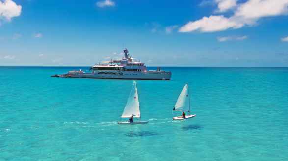 Bold , 85m charter yacht
