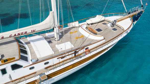 Caner IV, 36m charter yacht