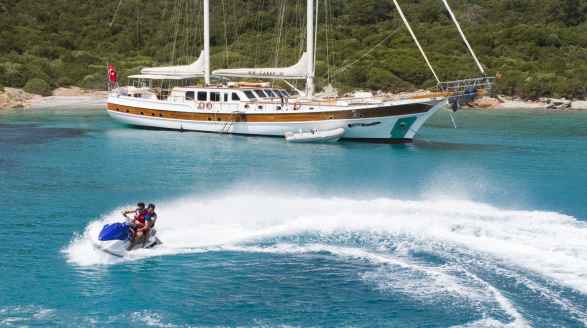 Caner IV, 36m charter yacht