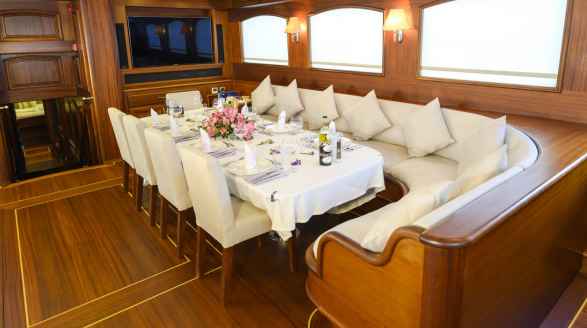 Caner IV, 36m charter yacht