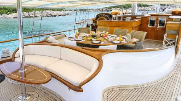 Caner IV, 36m charter yacht