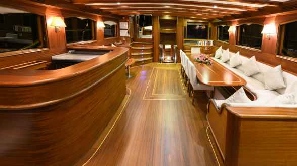 Caner IV, 36m charter yacht