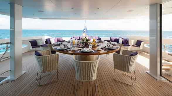 Ela, 50m charter yacht