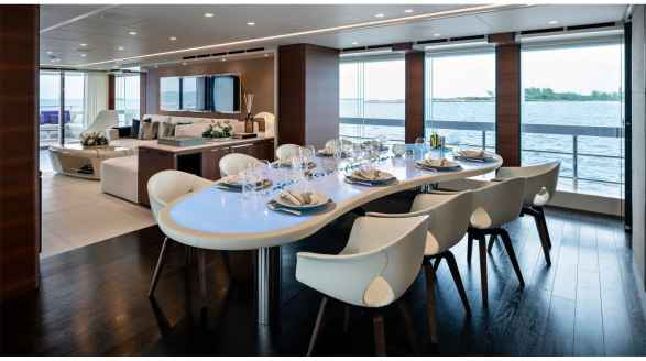 Ela, 50m charter yacht