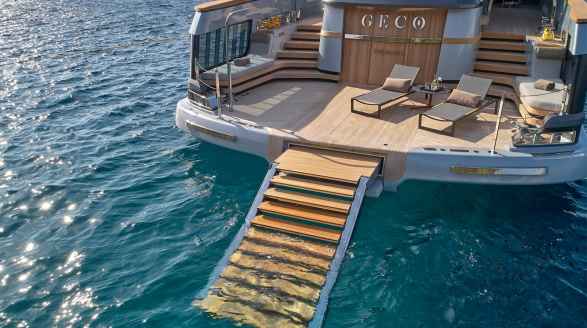 Geco, 55m charter yacht