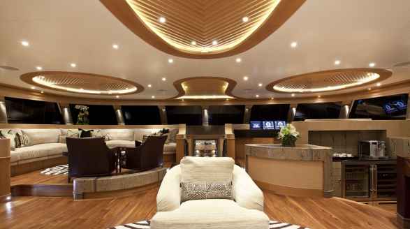 44m catamaran superyacht Hemisphere for charter - interior
