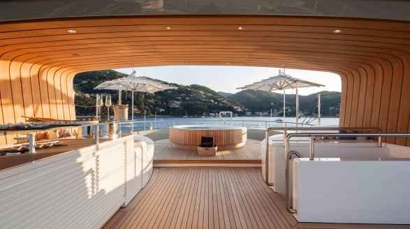 Lady A, 67m charter yacht