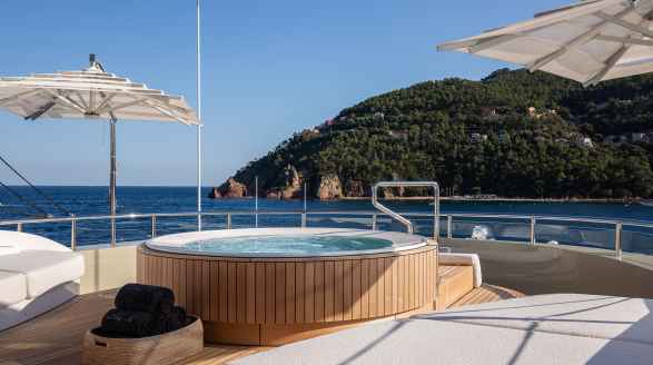 Lady A, 67m charter yacht