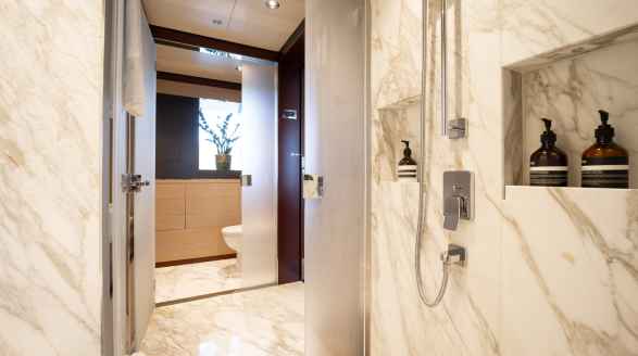 Moka 42m motor yacht for charter with YPI