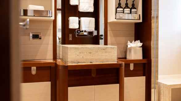 Moka 42m motor yacht for charter with YPI