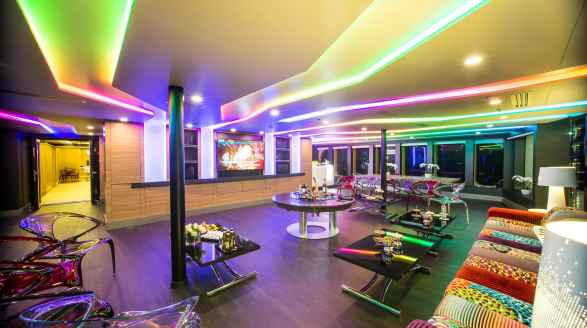 69m charter superyacht Saluzi - interior