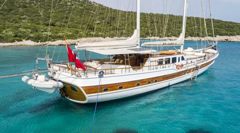 Caner IV 36M (118FT) sailing yacht