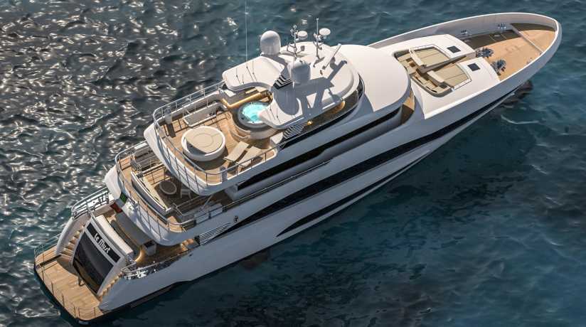 Project Mirage 402 38.3m (125.10ft) motor yacht