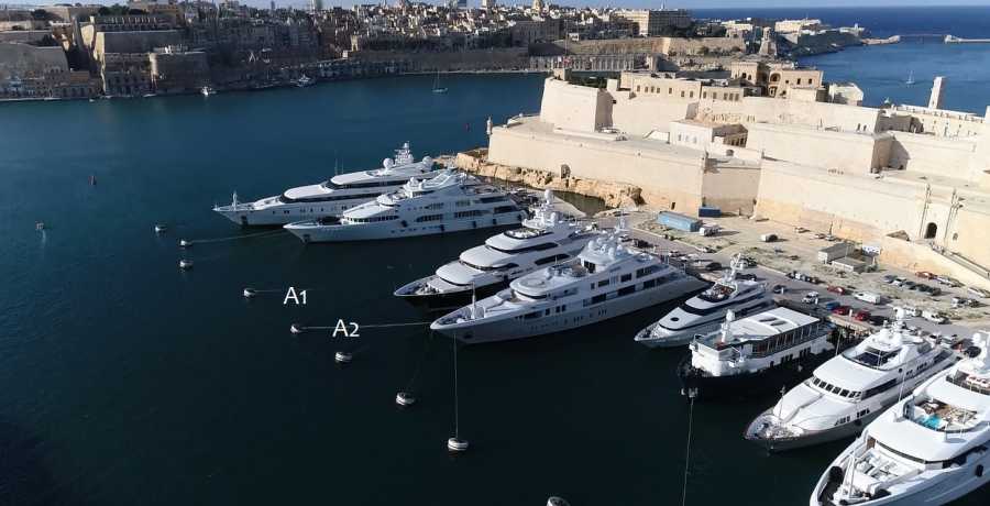 Alpha 1 80m (262.5ft) Grand Harbour Marina