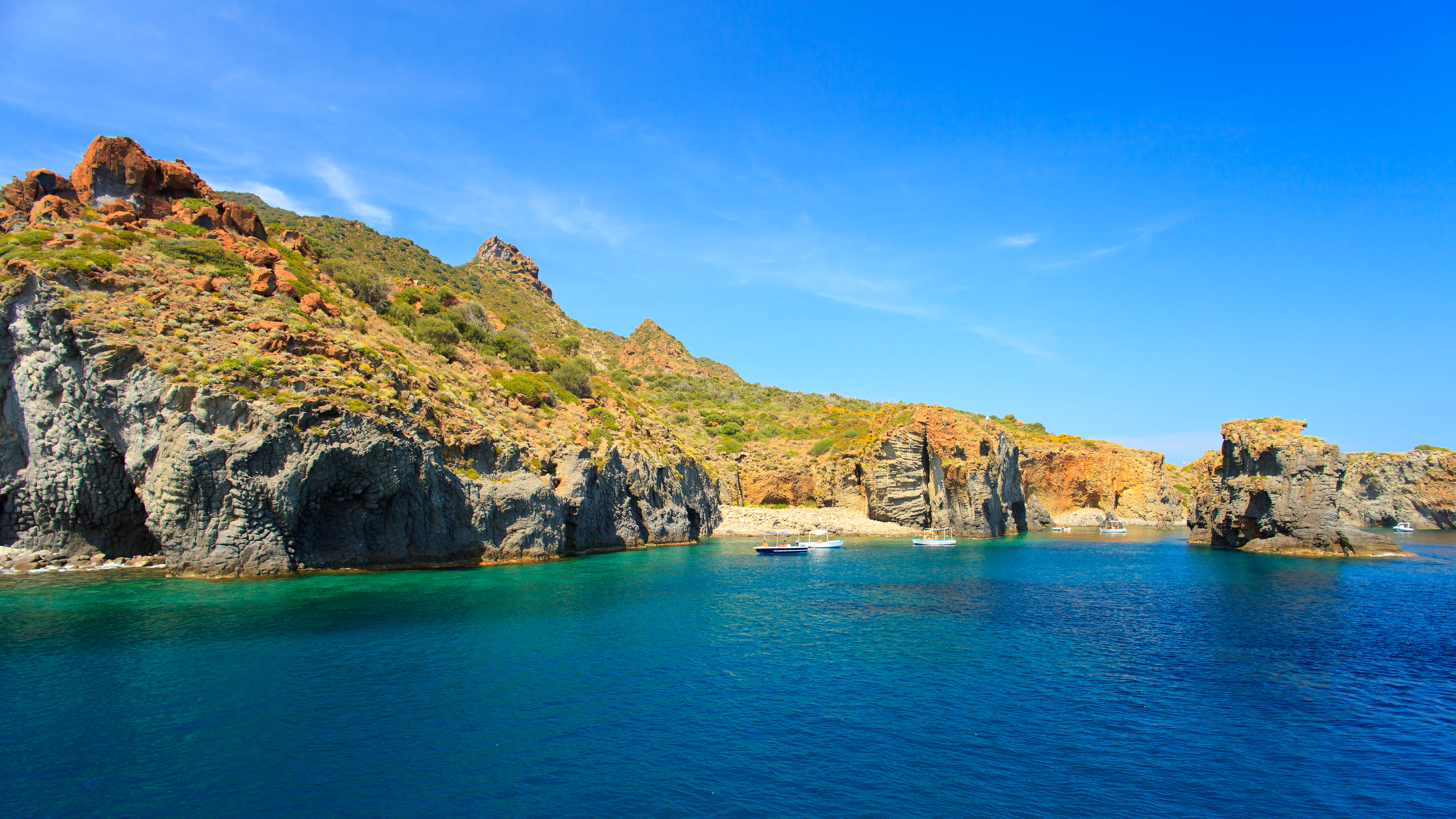 Superyacht charter Panarea, Sicily 