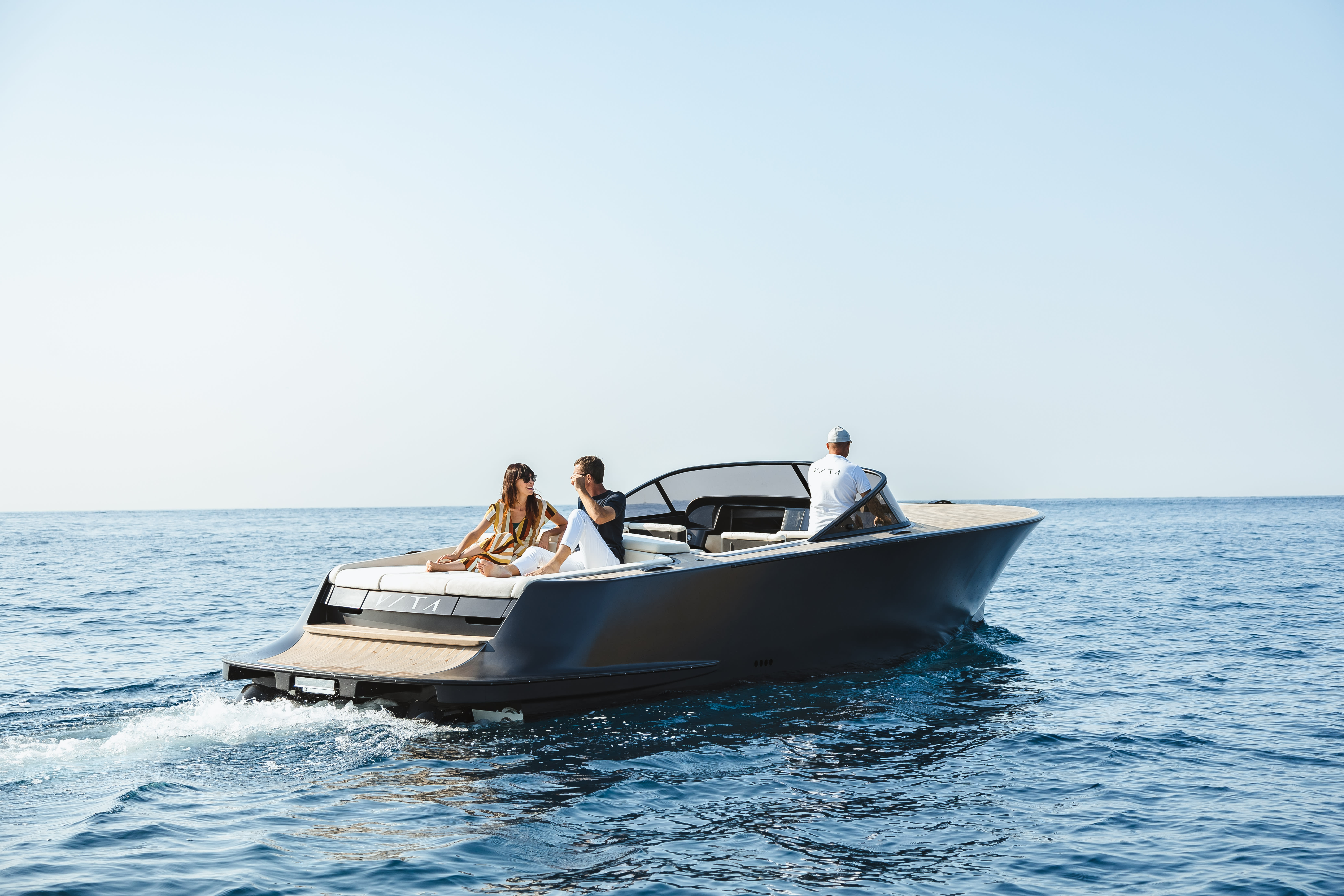 Vita X Electrix day charter boat 