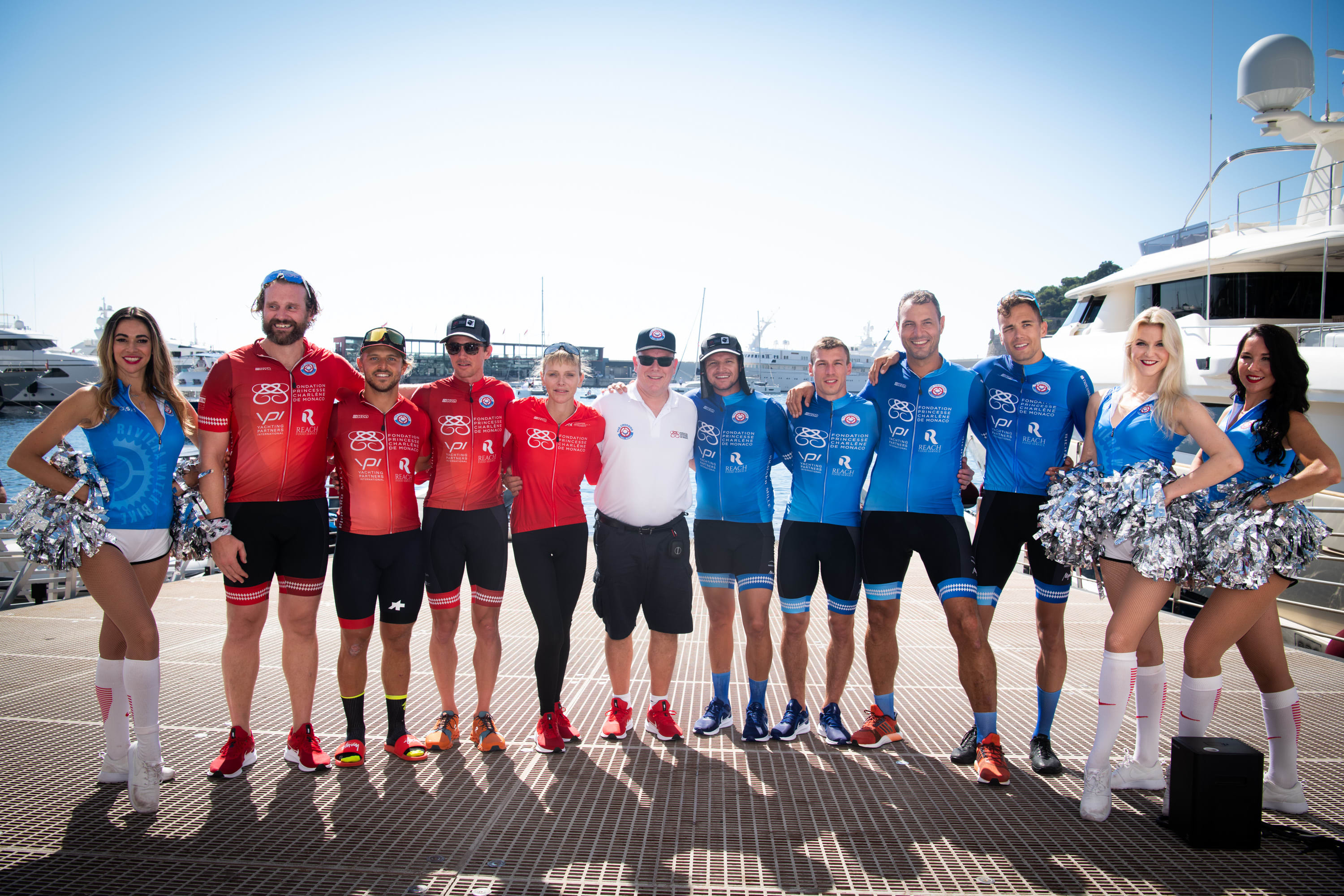 Princess Charlene of Monaco Foundation’s Calvi to Monaco Water Bike Challenge