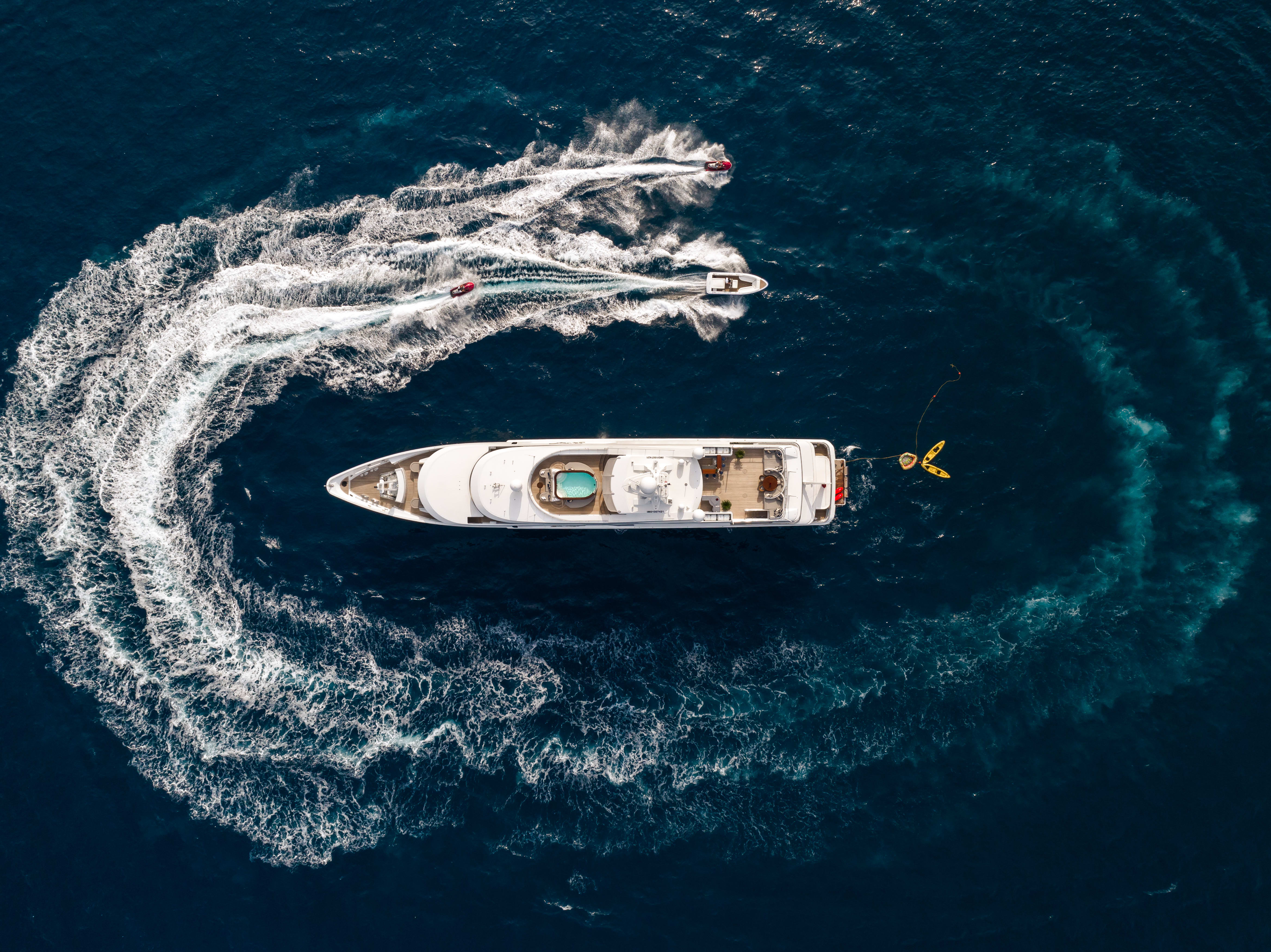 Superyacht motor yacht