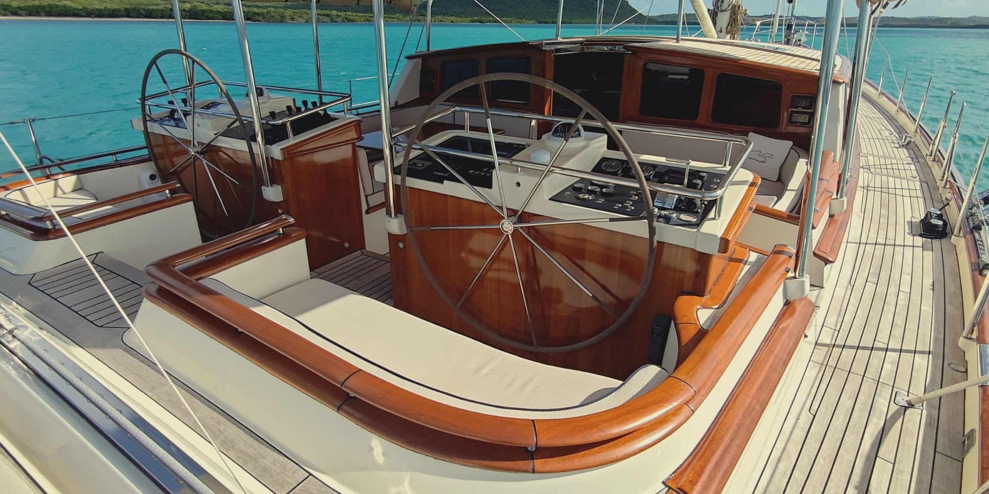 31.9m Abundance sailing yacht for charter - main deck