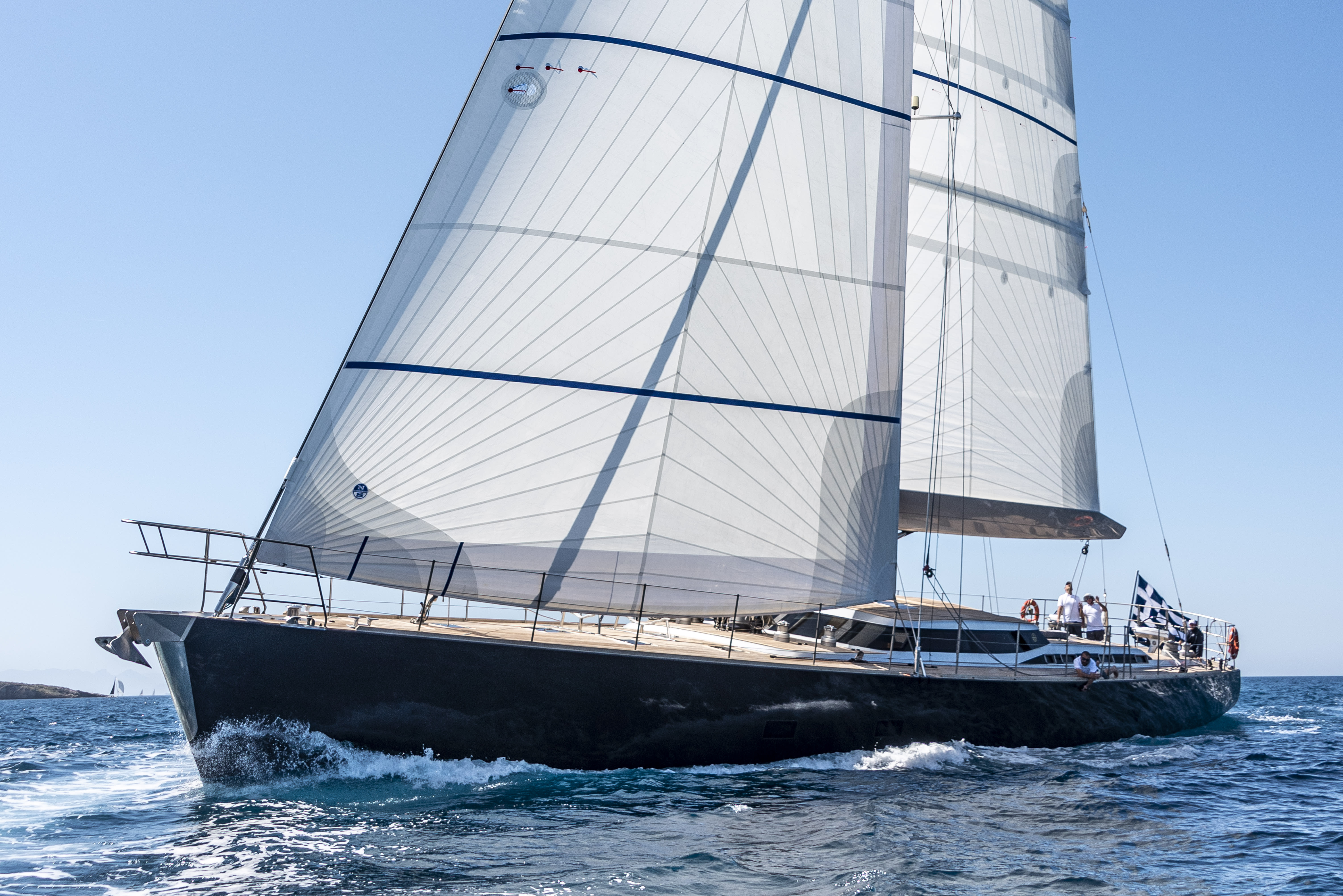 BLACK LION Exterior 8 - Perini Navi Yachts for Charter - YPI