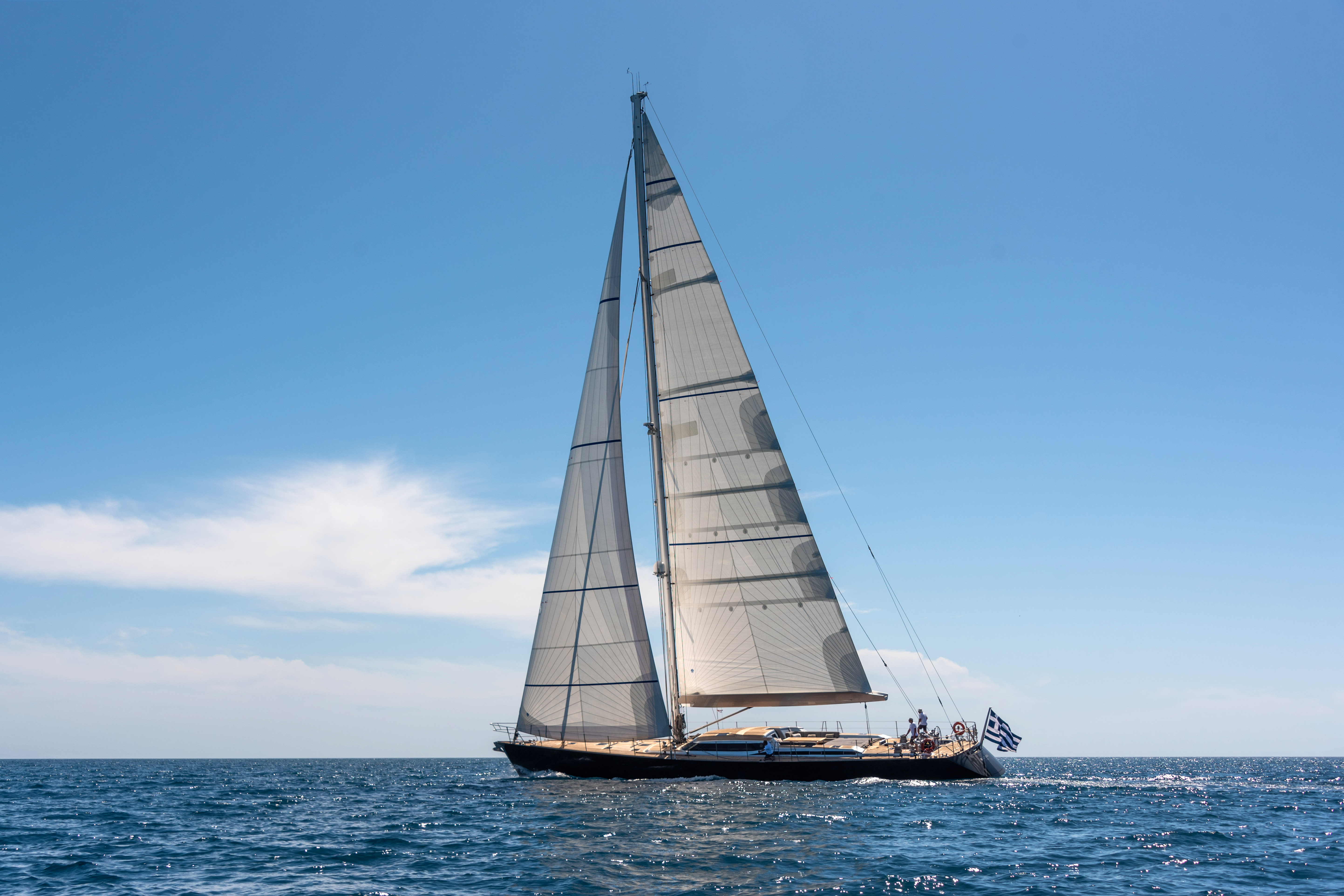 Black Lion sailing yacht for charter