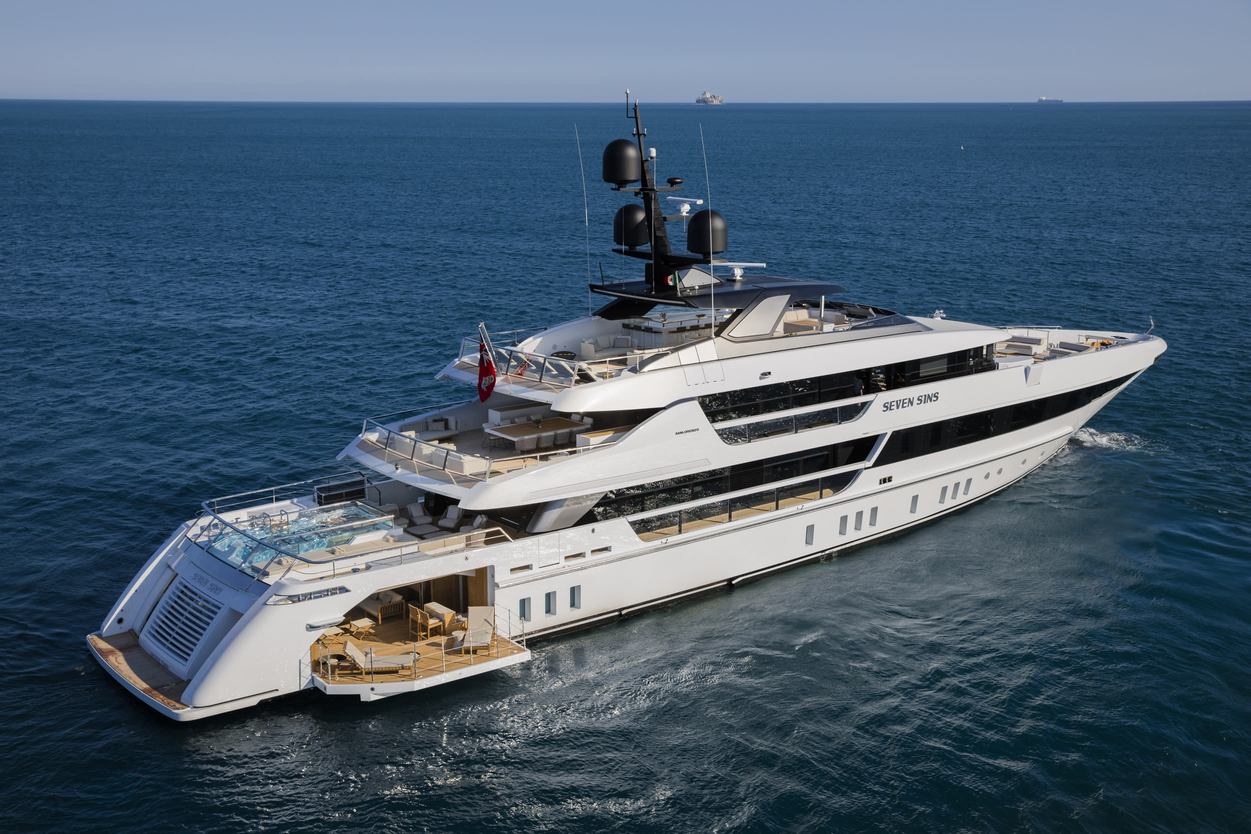 Seven Sins, 52m motor yacht for charter with YPI