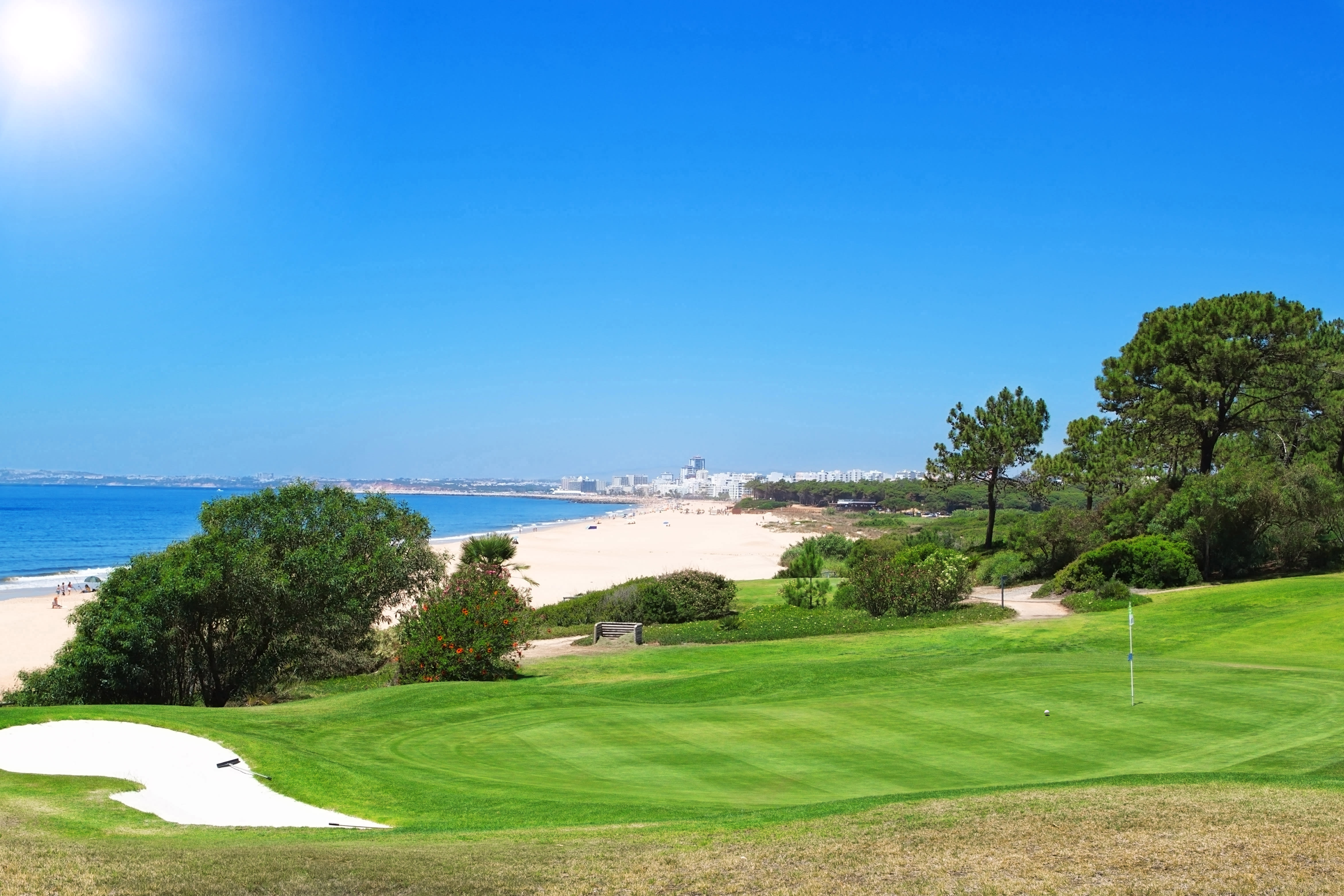 Mediterranean golf course