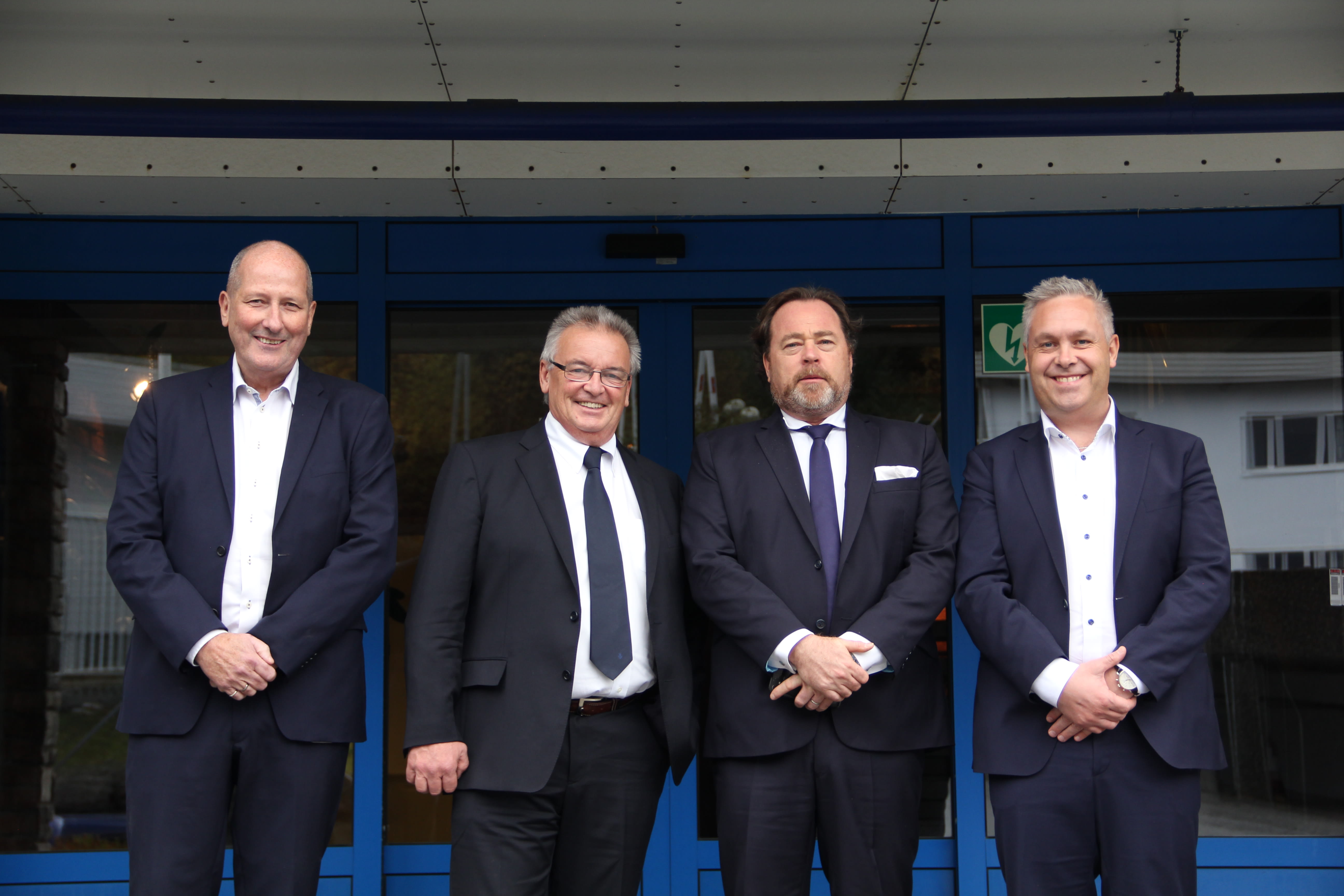 The Kleven and YPI teams meet to discuss new business agreement