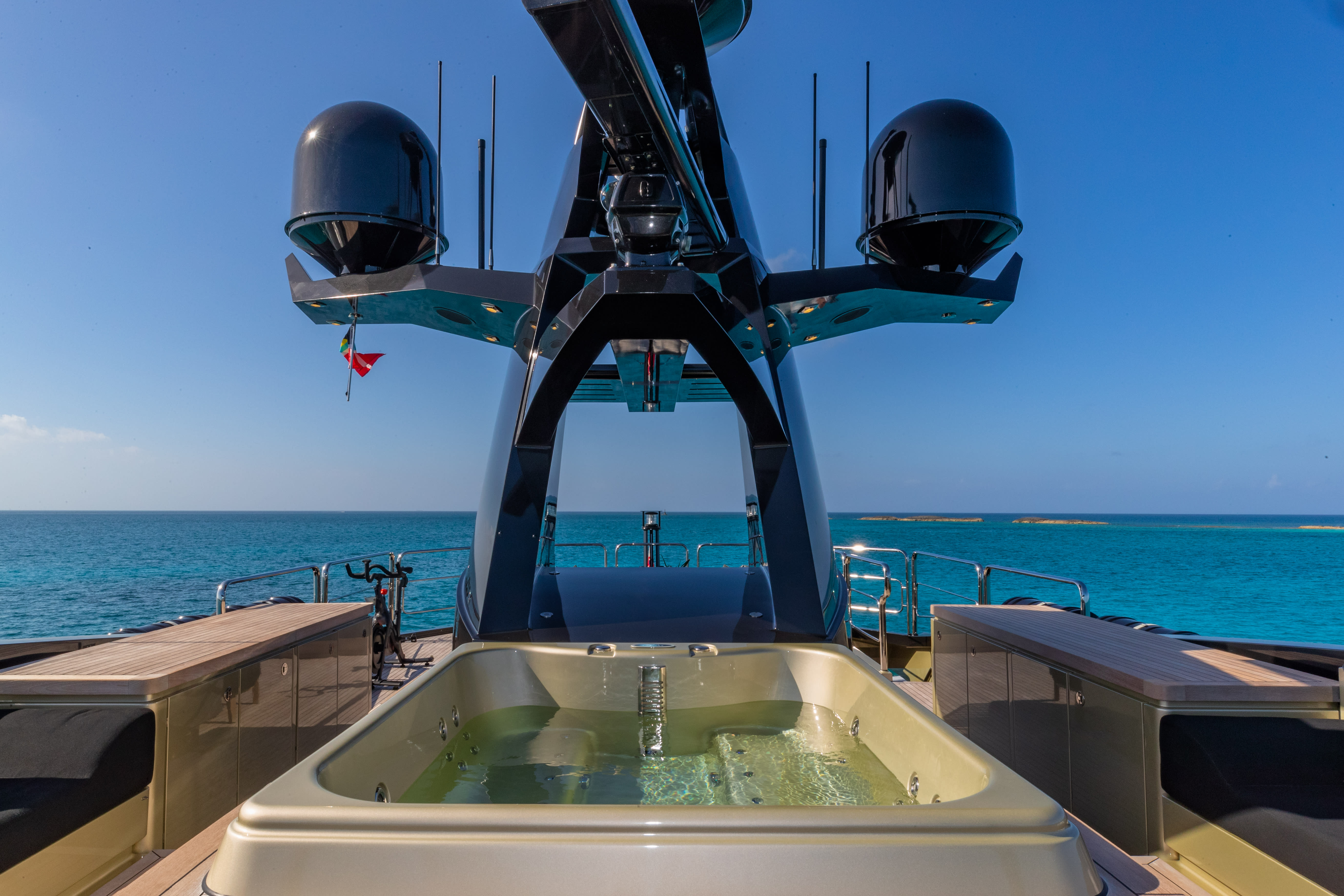 DB9 Palmer Johnson motor yacht