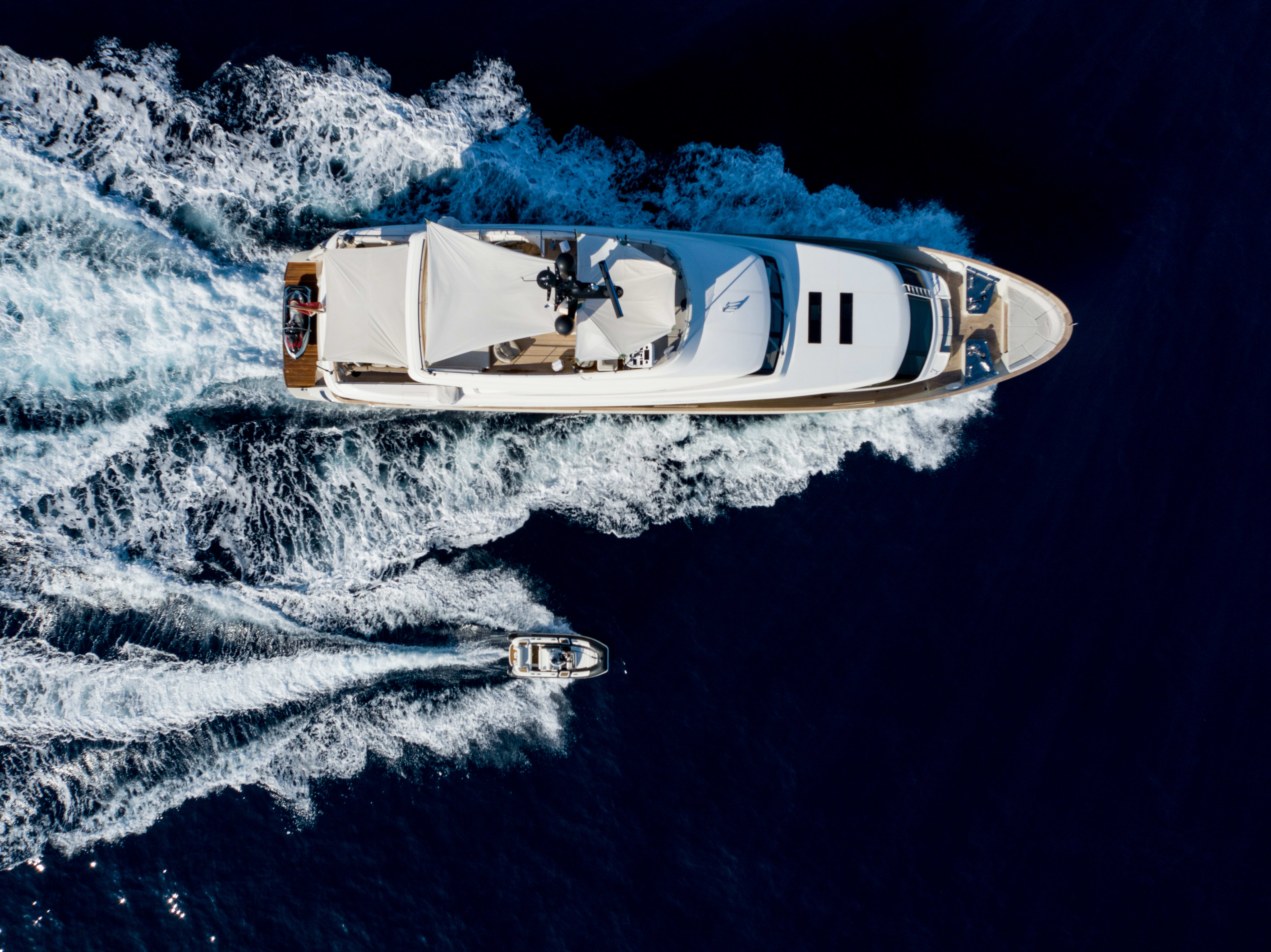 Les Bruxellois 34m Sanlorenzo motor yacht for sale