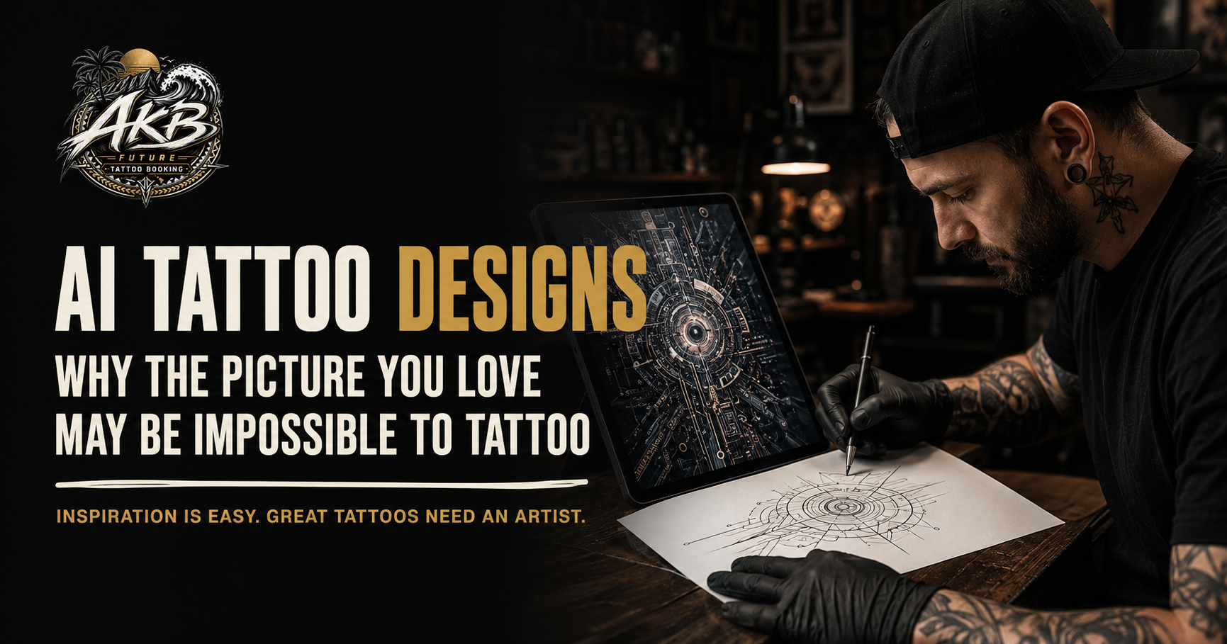 AI Tattoo Designs: Why the Picture You Love May Be Impossible to Tattoo