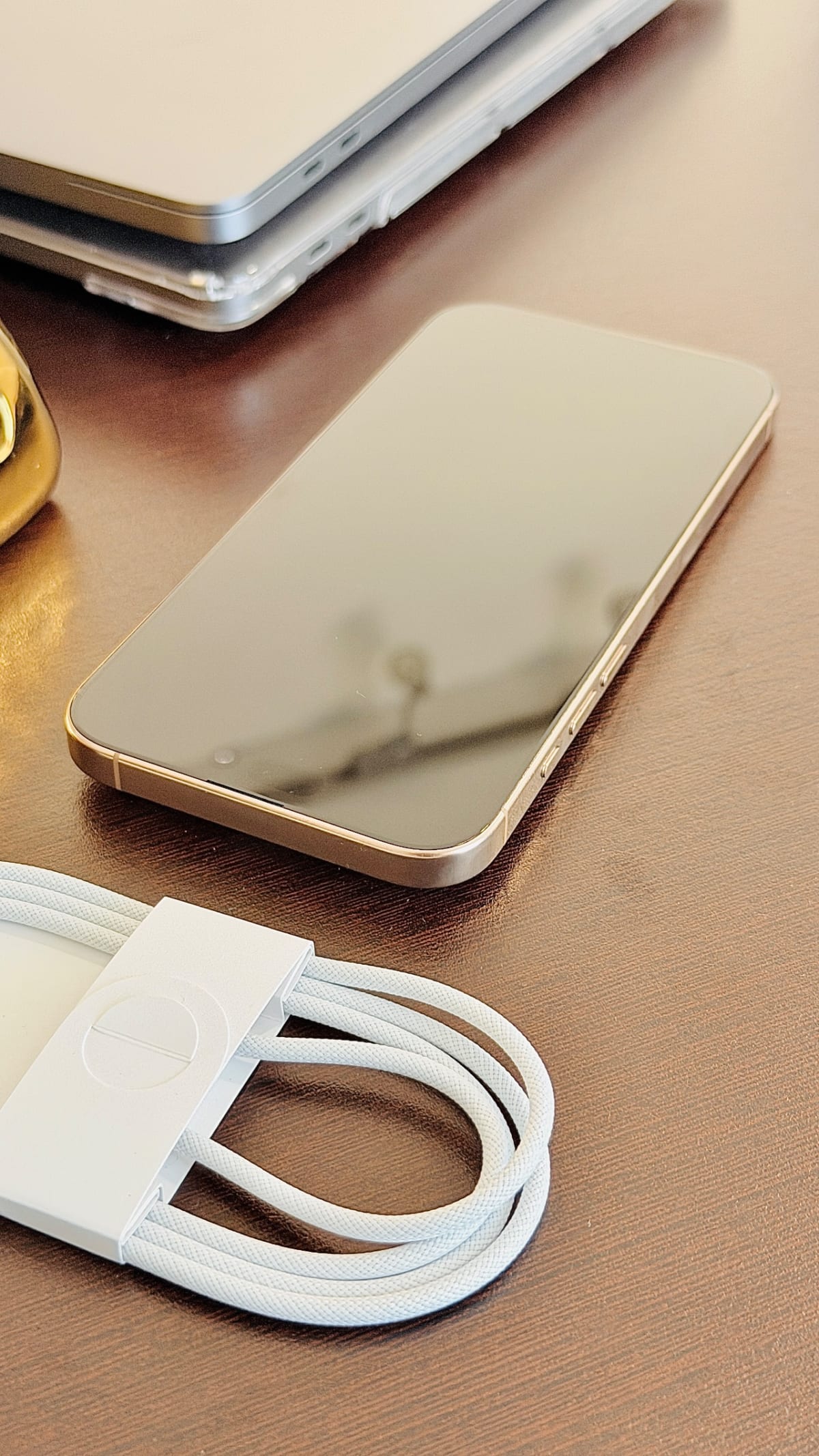 iPhone 16 Pro Max 256GB Libre + Color Oro — foto 4