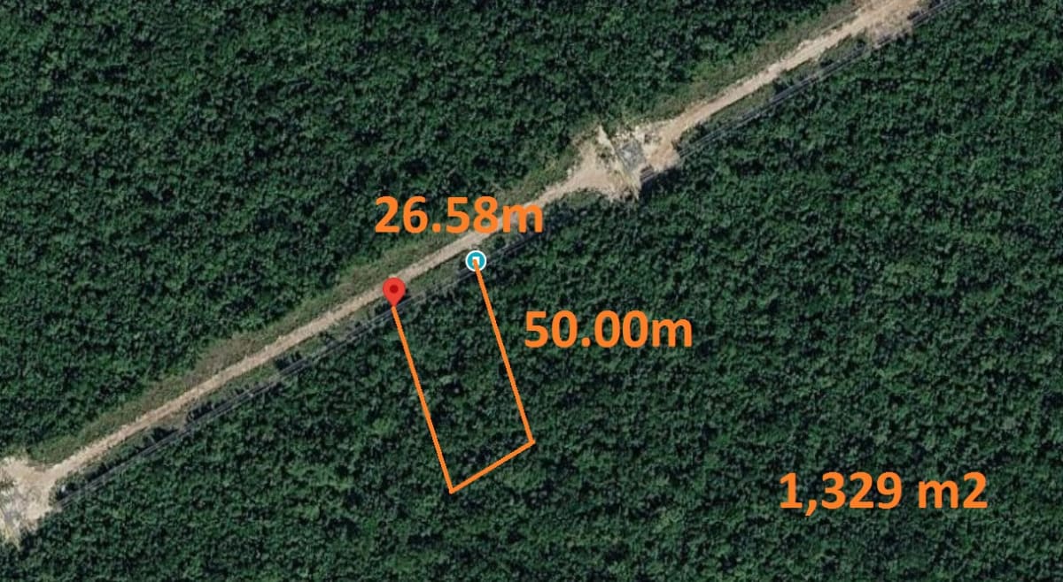 Oportunidad de inversión: 1,329m² en Cancún