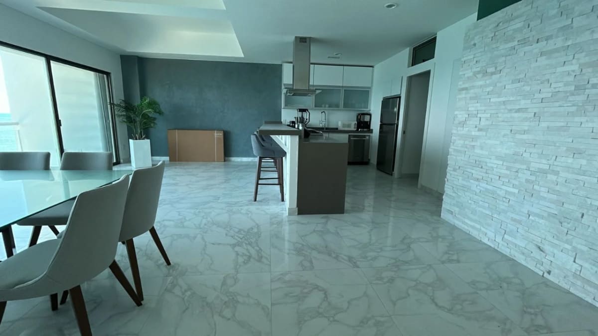Hermoso departamento con vista al mar recien remodelado 3rec — foto 9