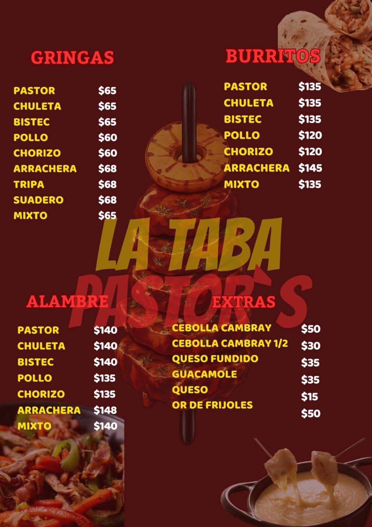 La Taba Pastor's — Restaurante en Huayacan Cancún — foto 2