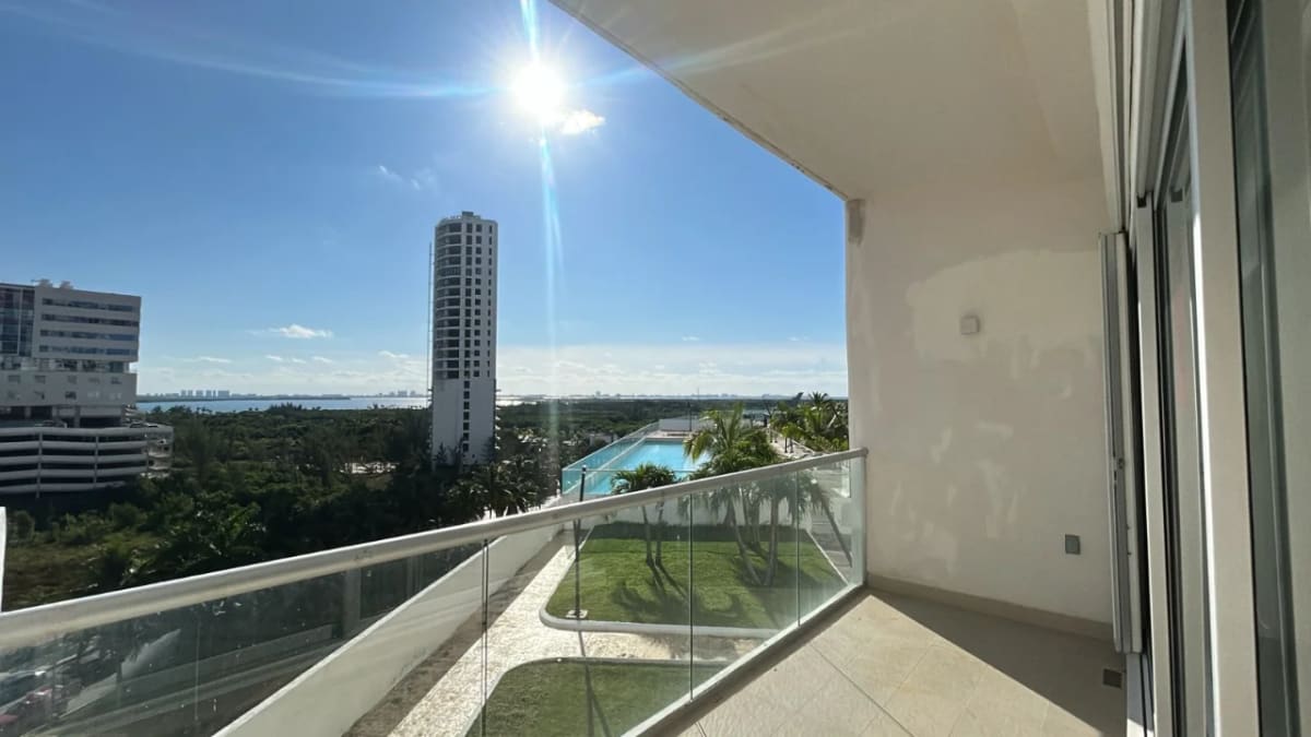 Departamento en venta en Cancún, 2 Rec. 2 Baños — foto 4