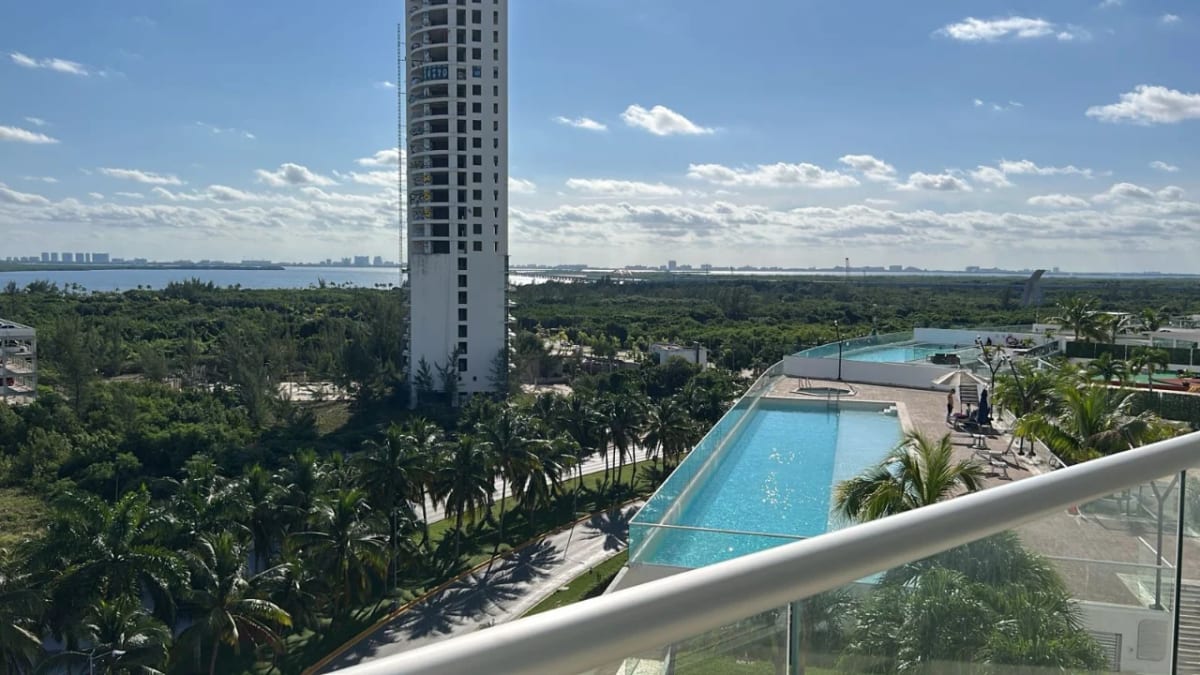 Departamento 2 Recámaras en Cancún con Vista al Mar — foto 15